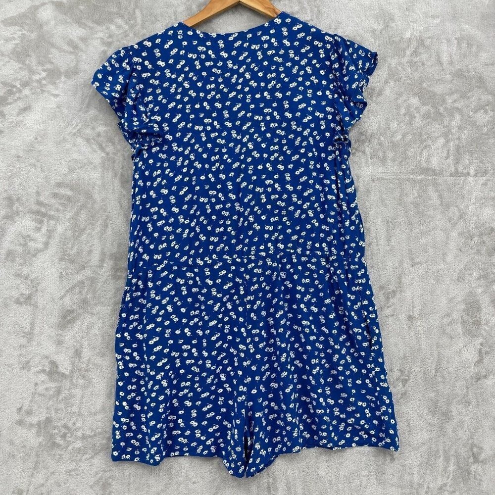 Rails Chloe Romper Floating Daisy Cobalt Flutter … - image 6